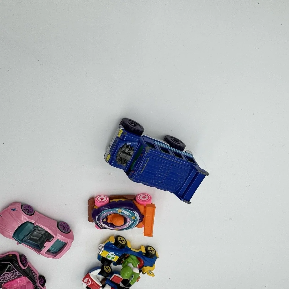 Diecast Toy Car Lot Of 10 Mario Kart Paw‎ Patrol Batman Hot Wheels Just Play